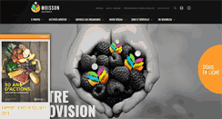 Desktop Screenshot of moissonquebec.com